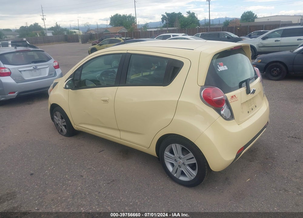 2013 CHEVROLET SPARK LS AUTO VIN: KL8CB6S98DC619321