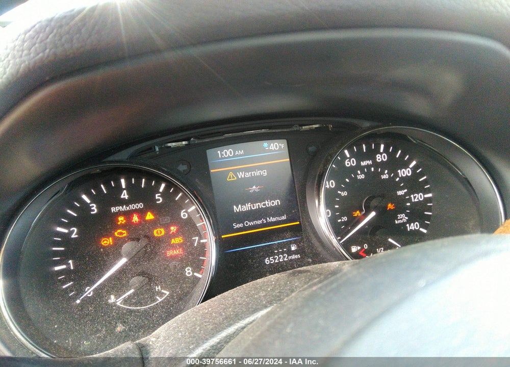 2019 NISSAN ROGUE SV VIN: JN8AT2MV8KW387706