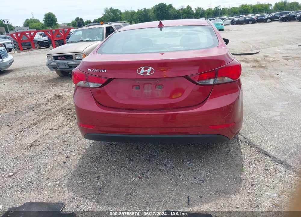 2015 HYUNDAI ELANTRA SE VIN: 5NPDH4AE4FH557713