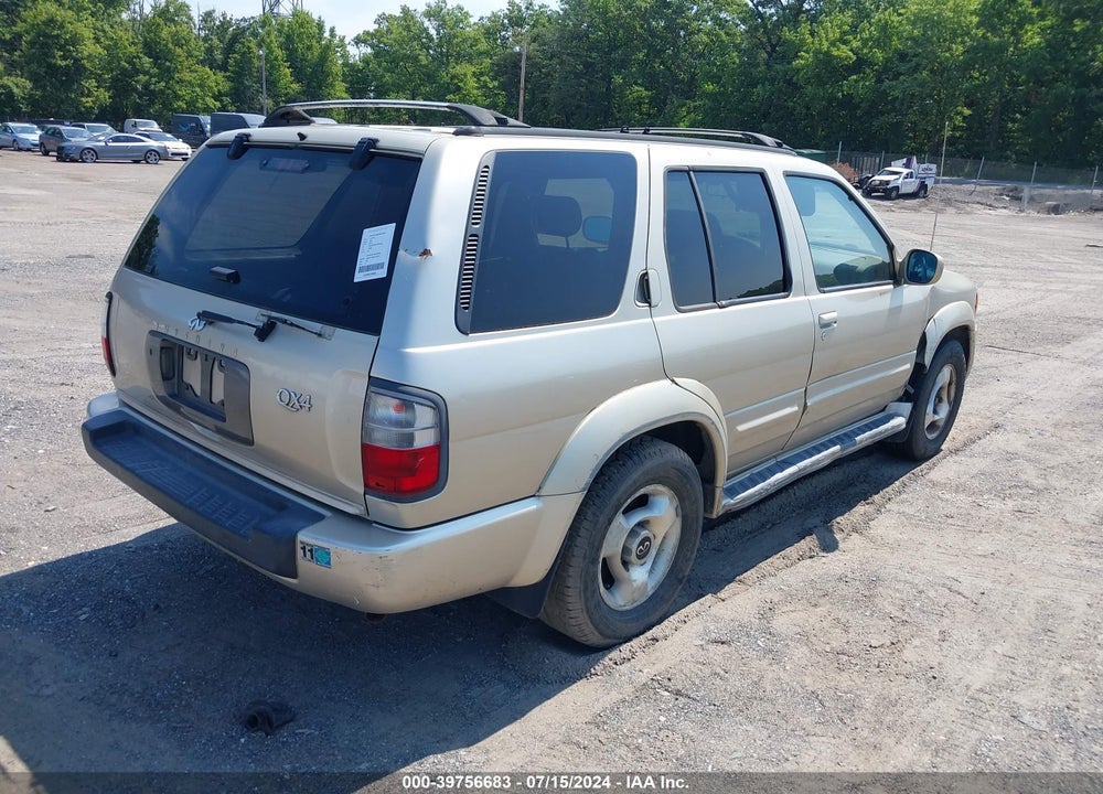 2000 INFINITI QX4 VIN: JNRAR07Y6YW075591