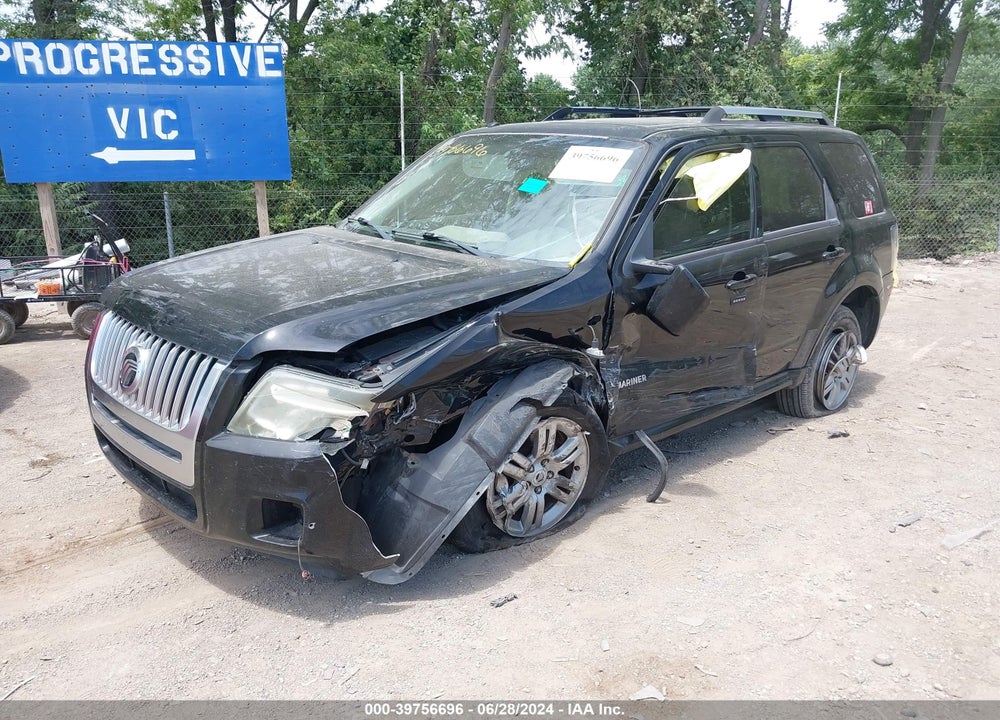 2008 MERCURY MARINER PREMIER VIN: 4M2CU87108KJ53017