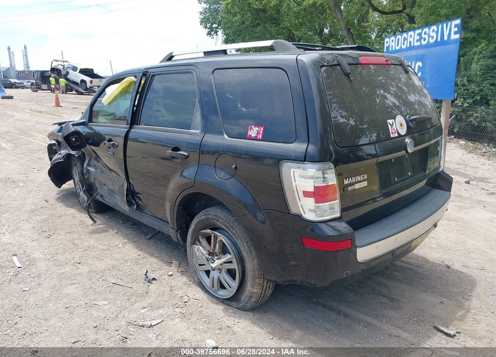 2008 MERCURY MARINER PREMIER VIN: 4M2CU87108KJ53017
