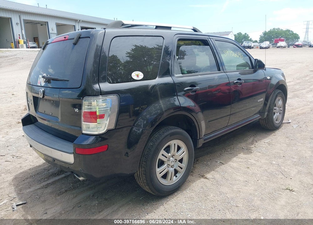 2008 MERCURY MARINER PREMIER VIN: 4M2CU87108KJ53017