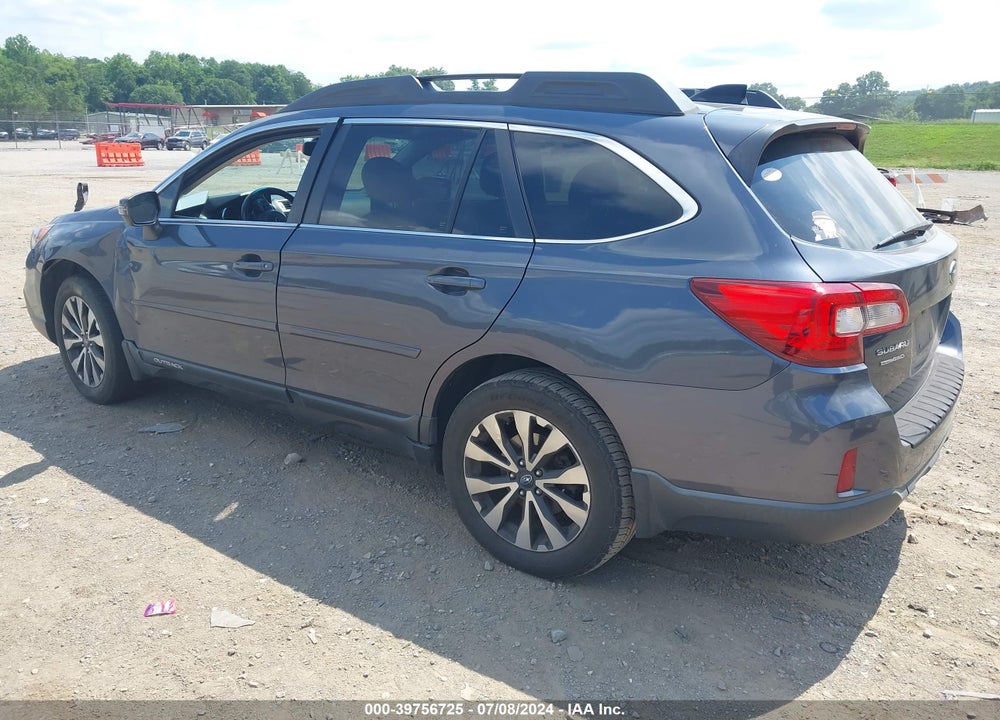 2016 SUBARU OUTBACK 2.5I LIMITED VIN: 4S4BSBLC4G3224901