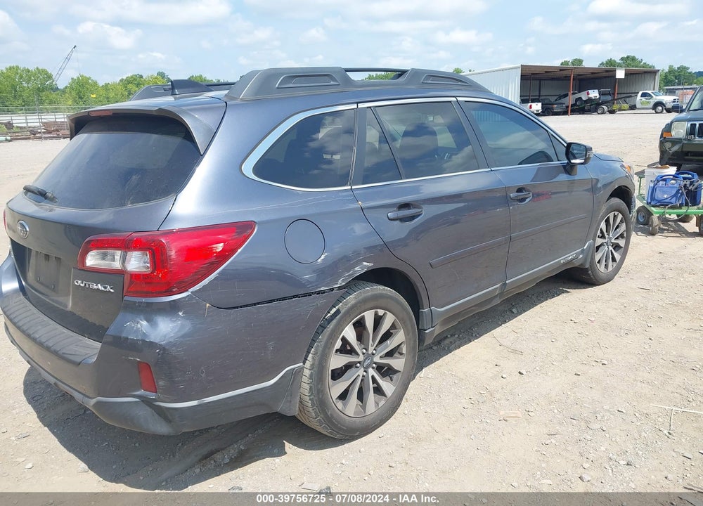 2016 SUBARU OUTBACK 2.5I LIMITED VIN: 4S4BSBLC4G3224901