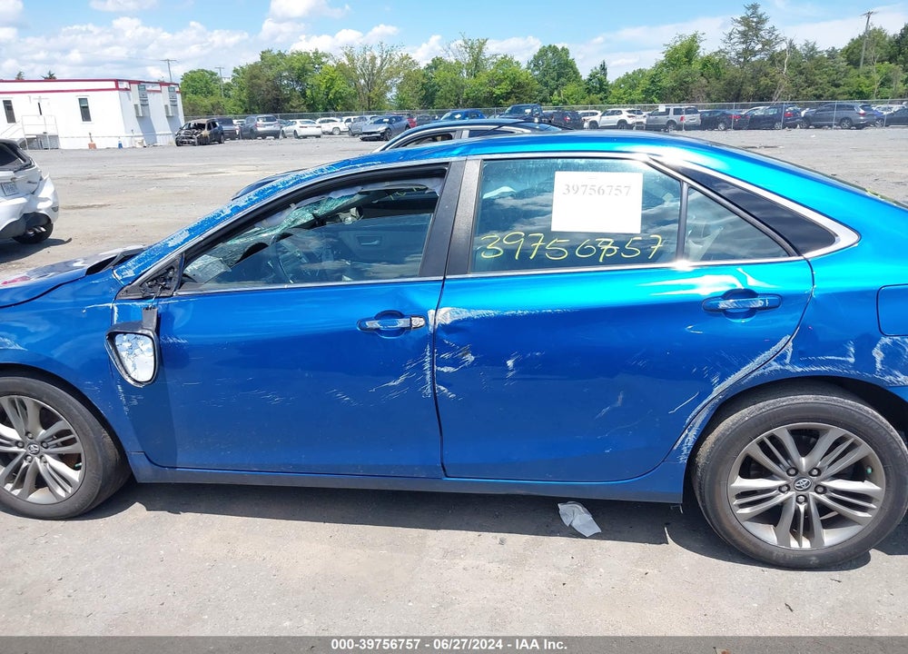 2017 TOYOTA CAMRY SE VIN: 4T1BF1FK4HU656675