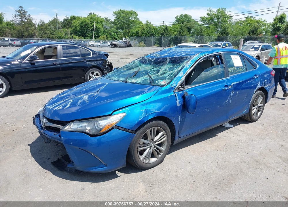 2017 TOYOTA CAMRY SE VIN: 4T1BF1FK4HU656675