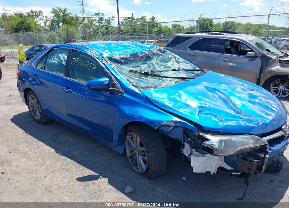 2017 TOYOTA CAMRY SE VIN: 4T1BF1FK4HU656675