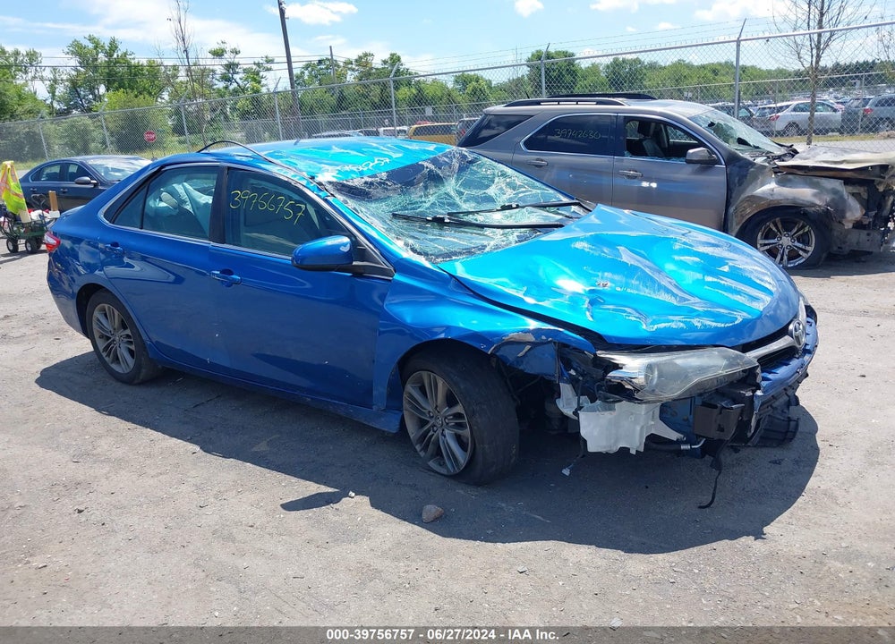 2017 TOYOTA CAMRY SE VIN: 4T1BF1FK4HU656675