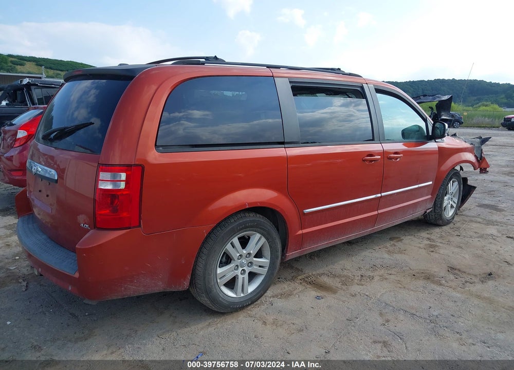 2008 DODGE GRAND CARAVAN SXT VIN: 2D8HN54X98R666592