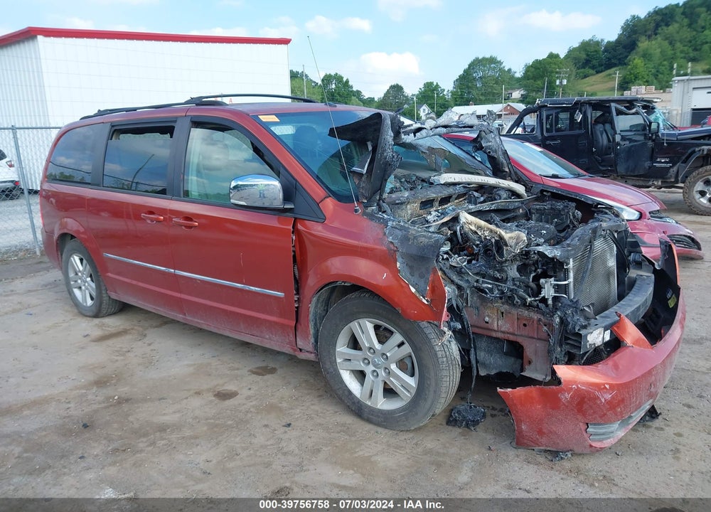 2008 DODGE GRAND CARAVAN SXT VIN: 2D8HN54X98R666592