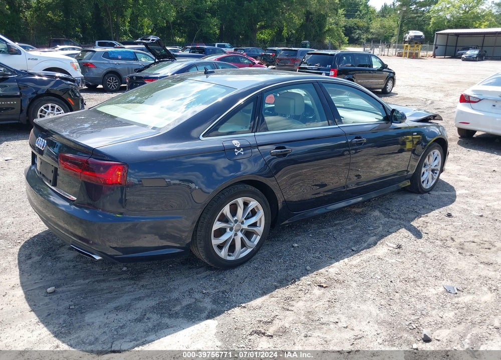 2017 AUDI A6 2.0T PREMIUM VIN: WAUC8AFC3HN113787