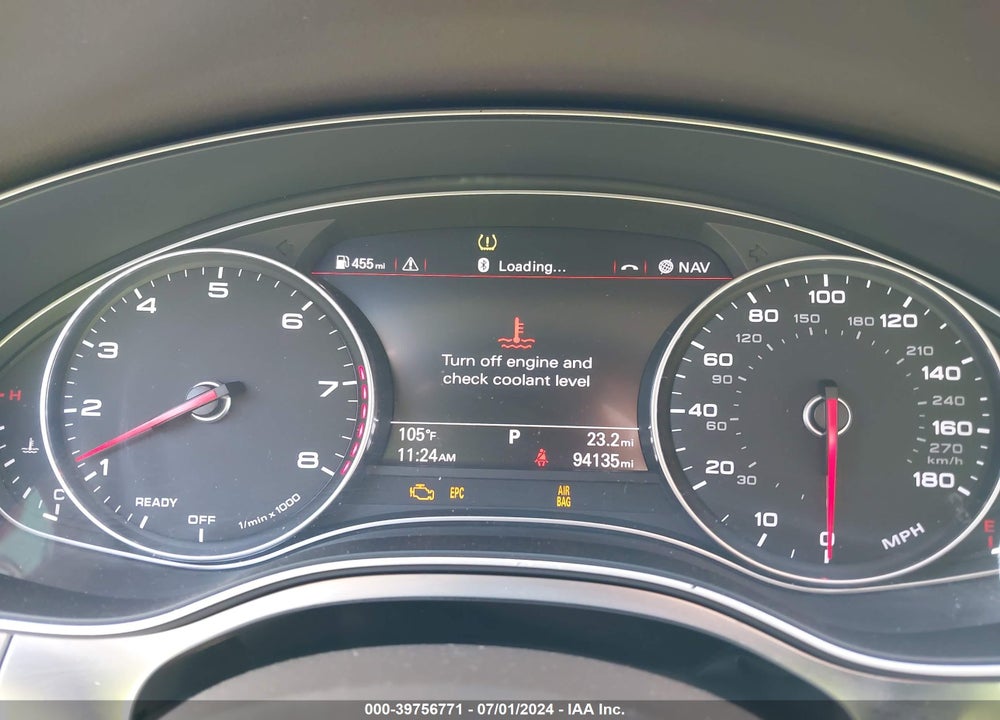 2017 AUDI A6 2.0T PREMIUM VIN: WAUC8AFC3HN113787