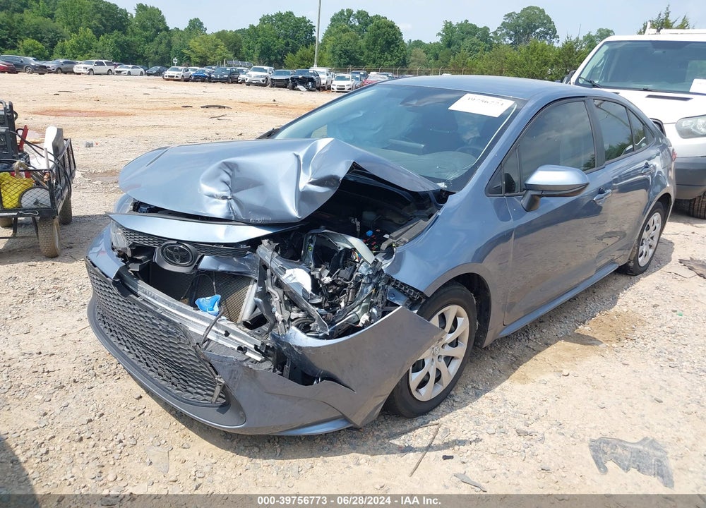 2022 TOYOTA COROLLA LE VIN: JTDEPMAE3N3008912
