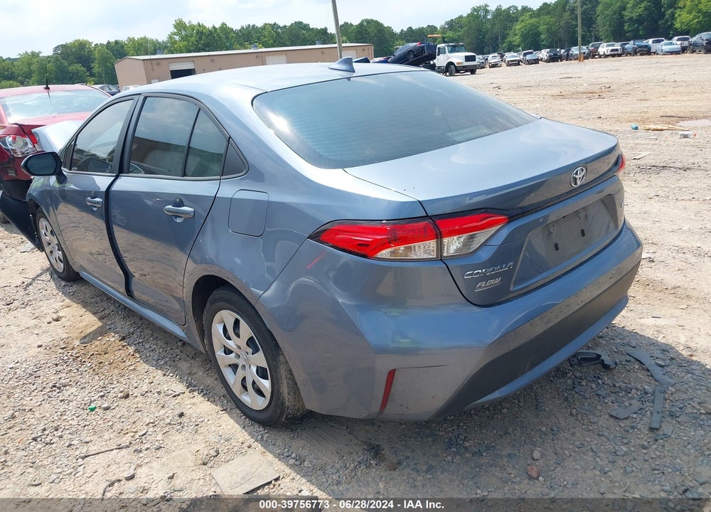 2022 TOYOTA COROLLA LE VIN: JTDEPMAE3N3008912