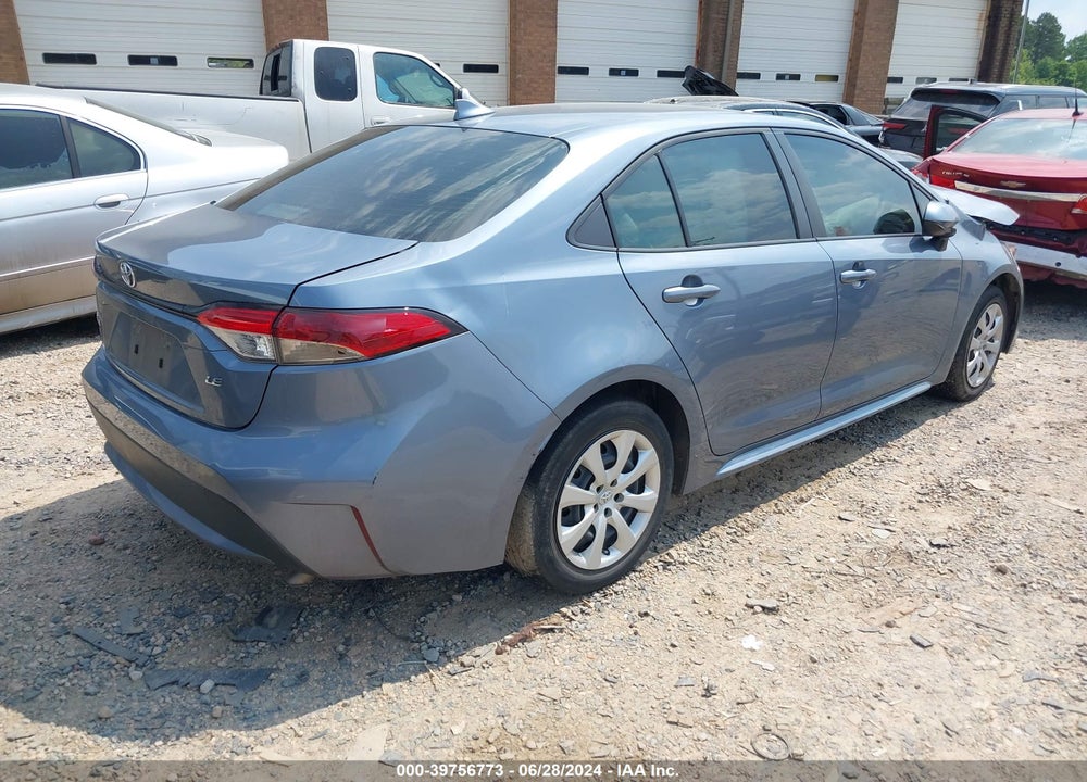 2022 TOYOTA COROLLA LE VIN: JTDEPMAE3N3008912
