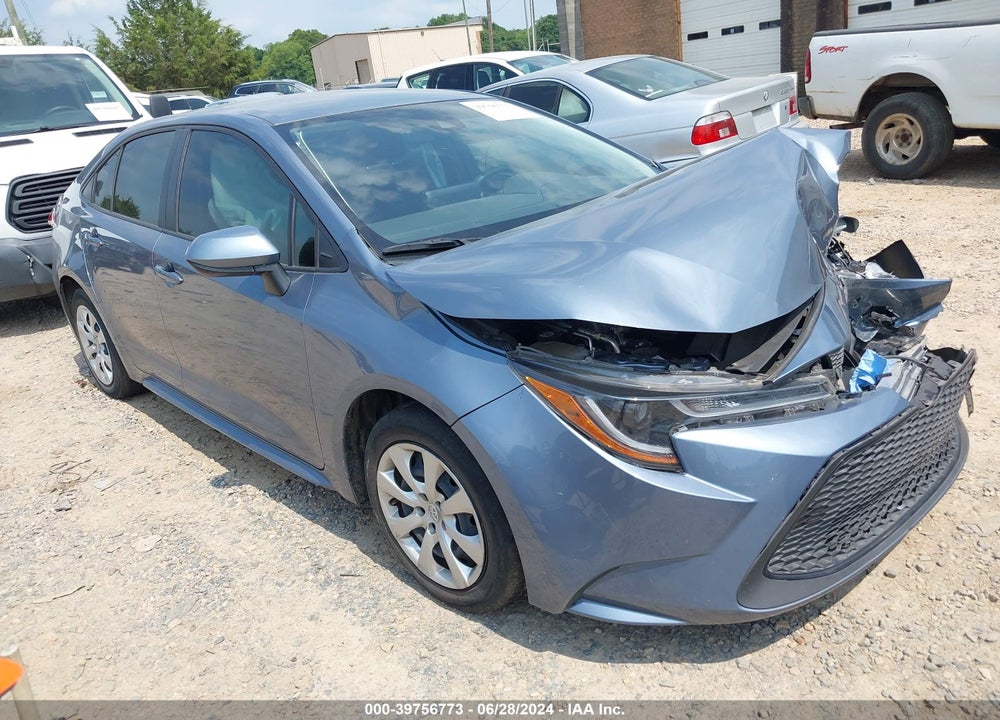 2022 TOYOTA COROLLA LE VIN: JTDEPMAE3N3008912