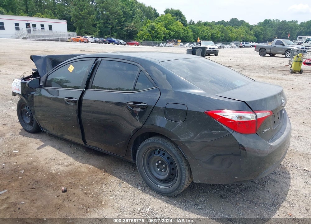 2016 TOYOTA COROLLA LE VIN: 2T1BURHE6GC589735