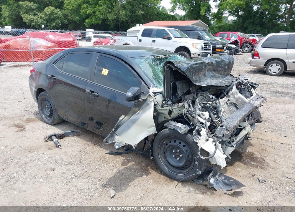 2016 TOYOTA COROLLA LE VIN: 2T1BURHE6GC589735