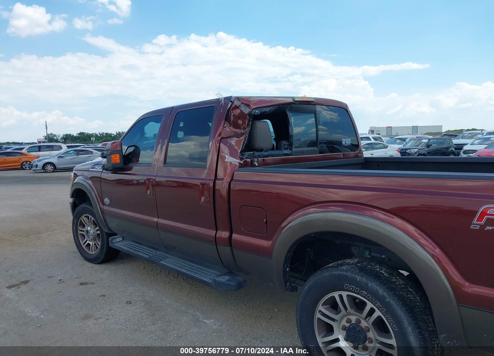 2015 FORD F-250 LARIAT VIN: 1FT7W2BT9FED15374