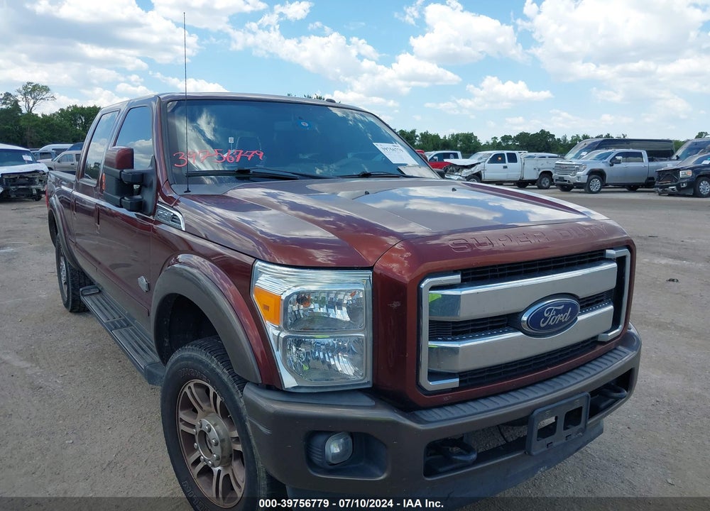 2015 FORD F-250 LARIAT VIN: 1FT7W2BT9FED15374