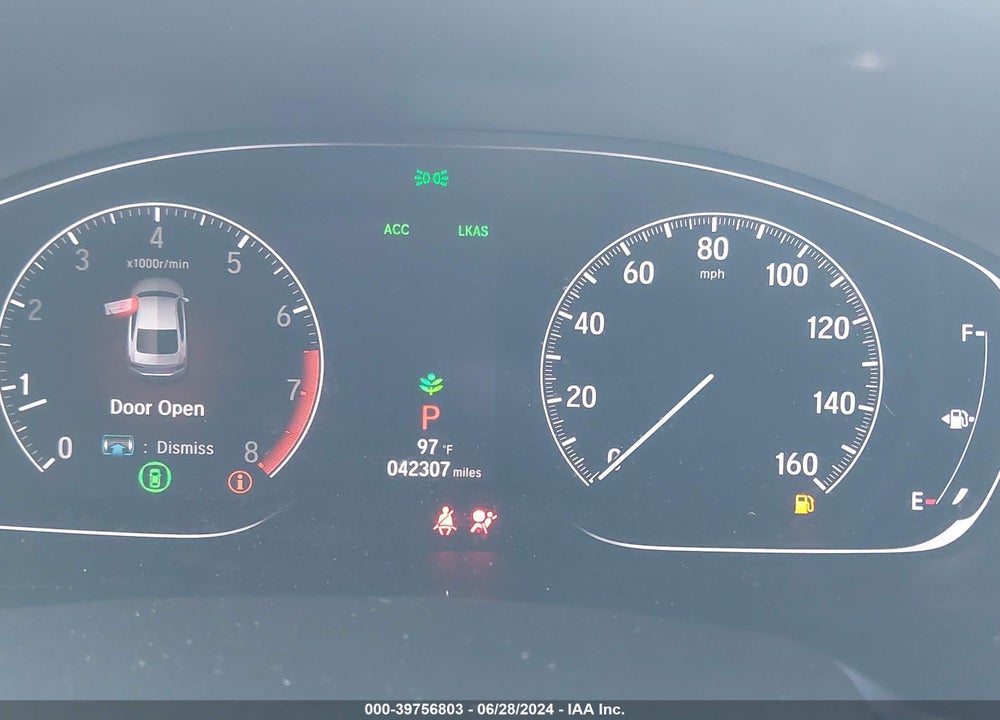 2019 HONDA ACCORD LX VIN: 1HGCV1F19KA003580