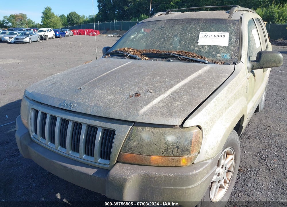 2004 JEEP GRAND CHEROKEE LAREDO VIN: 1J4GW48S74C325897