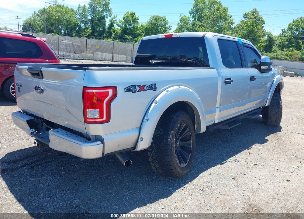 2017 FORD F-150 XLT VIN: 1FTFW1EG8HFA77356