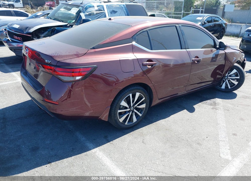 2023 NISSAN SENTRA SV XTRONIC CVT VIN: 3N1AB8CV5PY260269