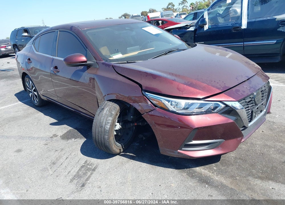 2023 NISSAN SENTRA SV XTRONIC CVT VIN: 3N1AB8CV5PY260269