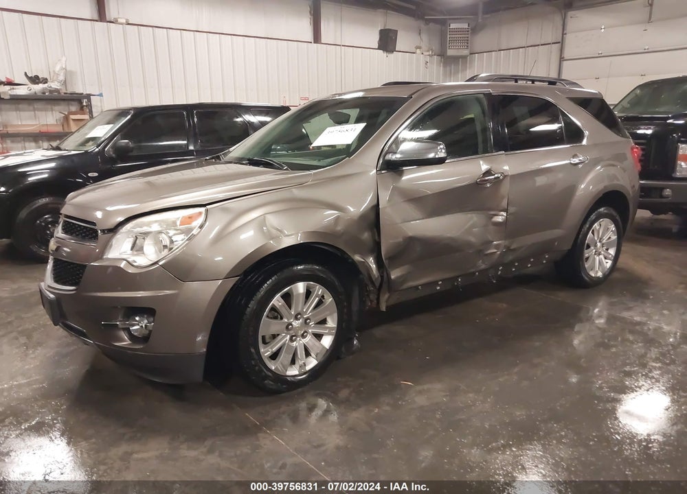 2010 CHEVROLET EQUINOX LTZ VIN: 2CNFLGEY8A6397535