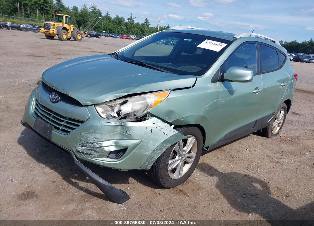 2010 HYUNDAI TUCSON VIN: KM8JU3ACXAU114354