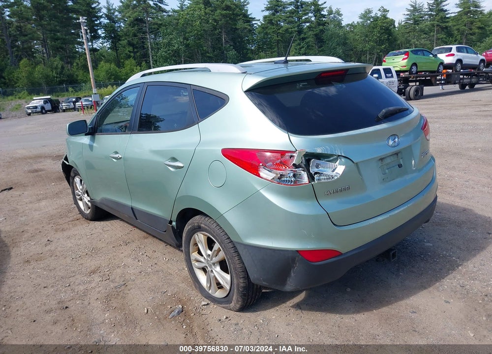 2010 HYUNDAI TUCSON VIN: KM8JU3ACXAU114354