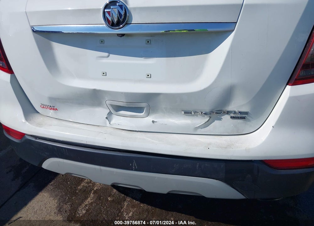 2019 BUICK ENCORE AWD PREFERRED VIN: KL4CJESB9KB719853