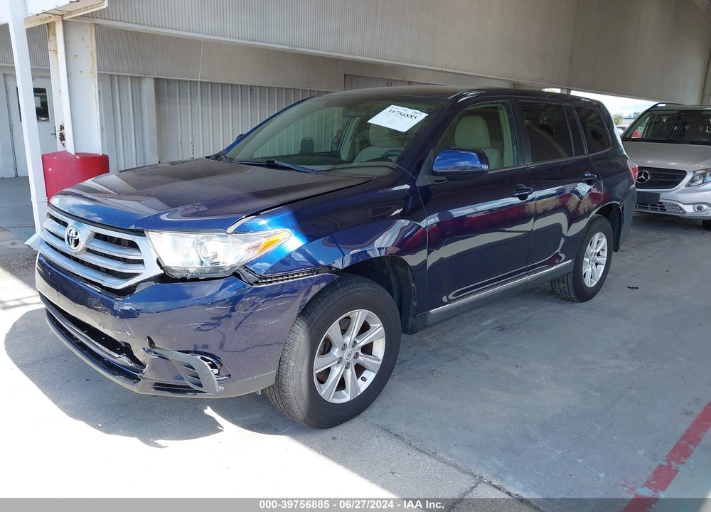 2012 TOYOTA HIGHLANDER BASE V6 VIN: 5TDZK3EH1CS060887