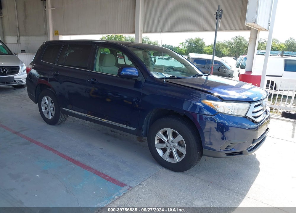 2012 TOYOTA HIGHLANDER BASE V6 VIN: 5TDZK3EH1CS060887