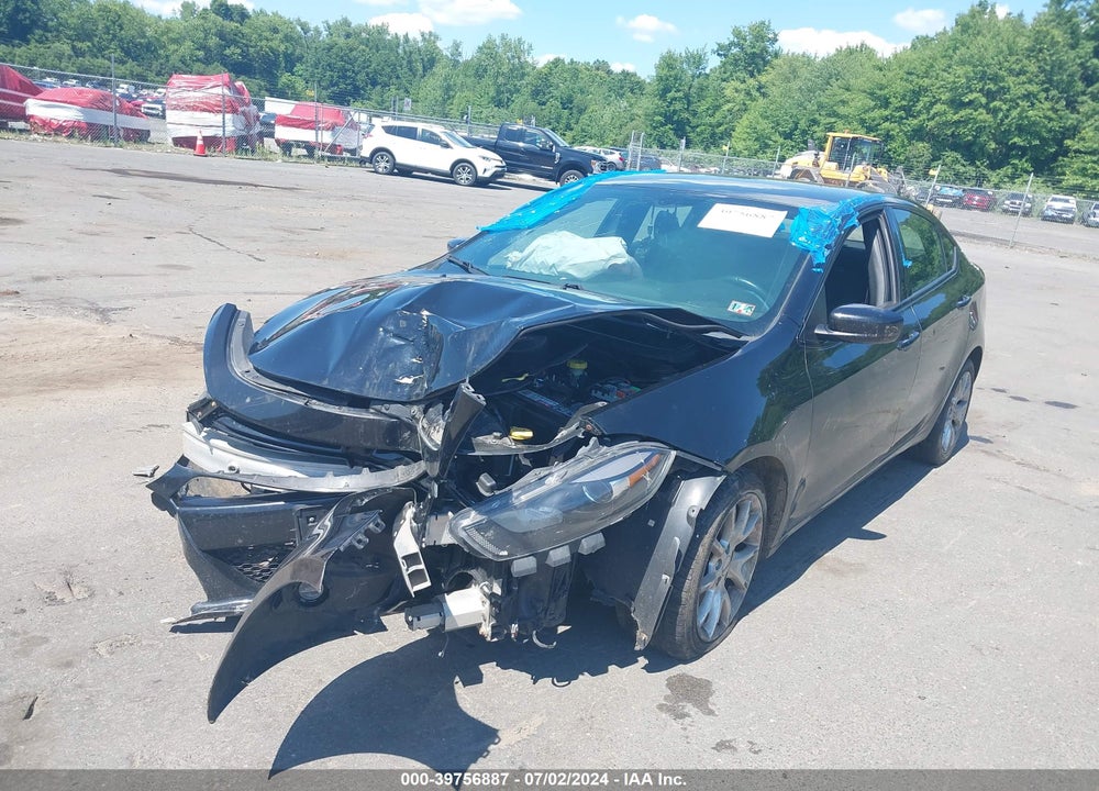 2013 DODGE DART RALLYE VIN: 1C3CDFBH0DD156873