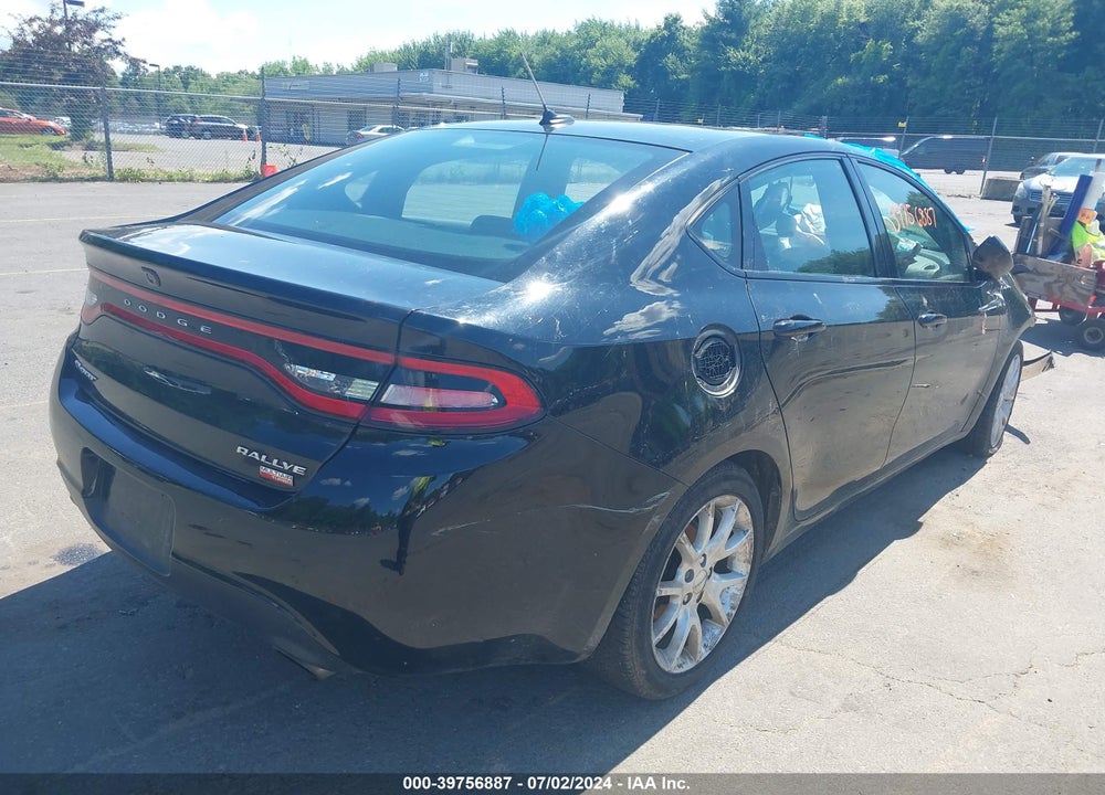 2013 DODGE DART RALLYE VIN: 1C3CDFBH0DD156873