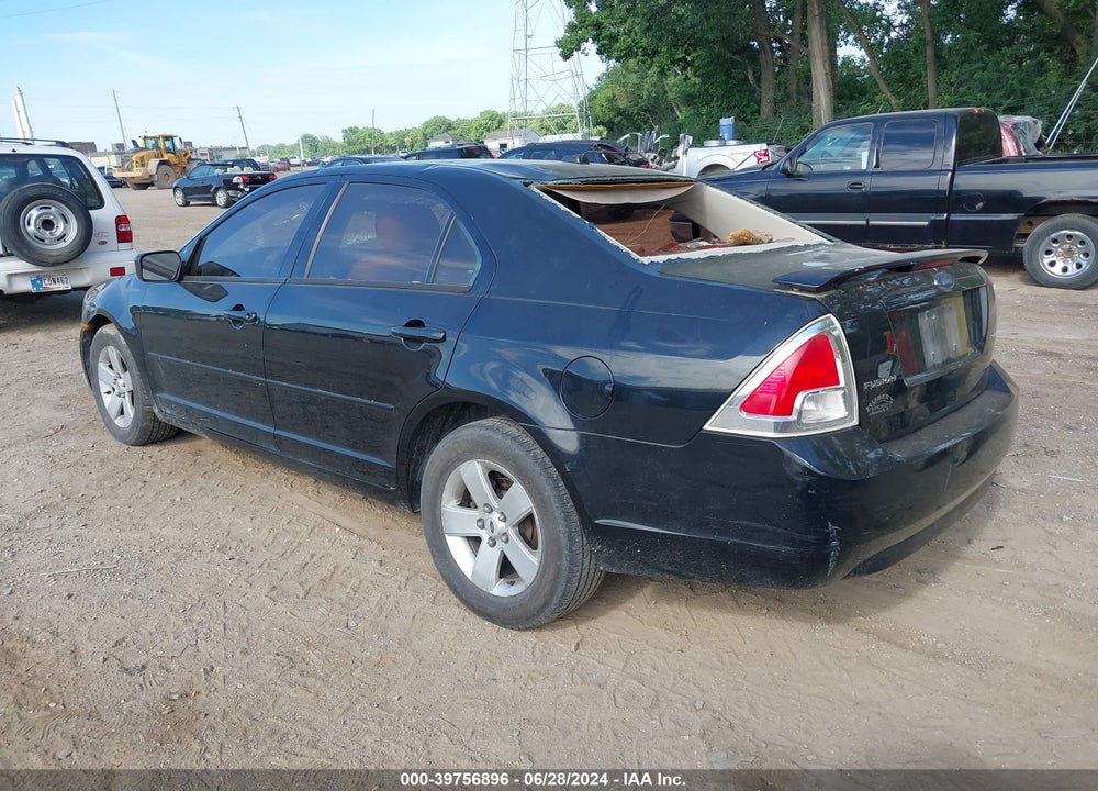 2007 FORD FUSION SE VIN: 3FAHP07ZX7R148174