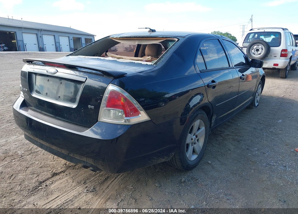 2007 FORD FUSION SE VIN: 3FAHP07ZX7R148174