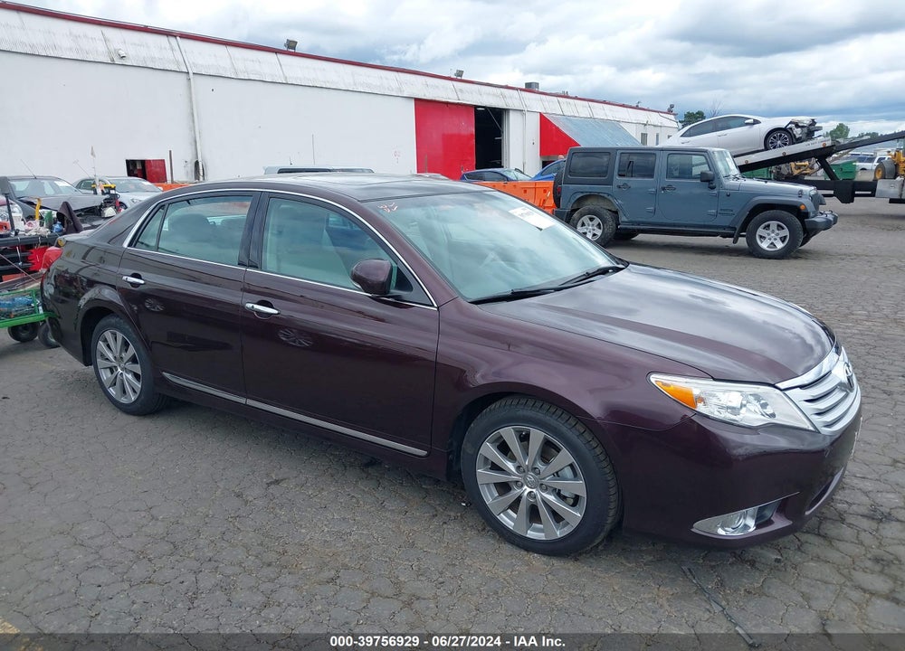 2011 TOYOTA AVALON LIMITED VIN: 4T1BK3DB2BU436887