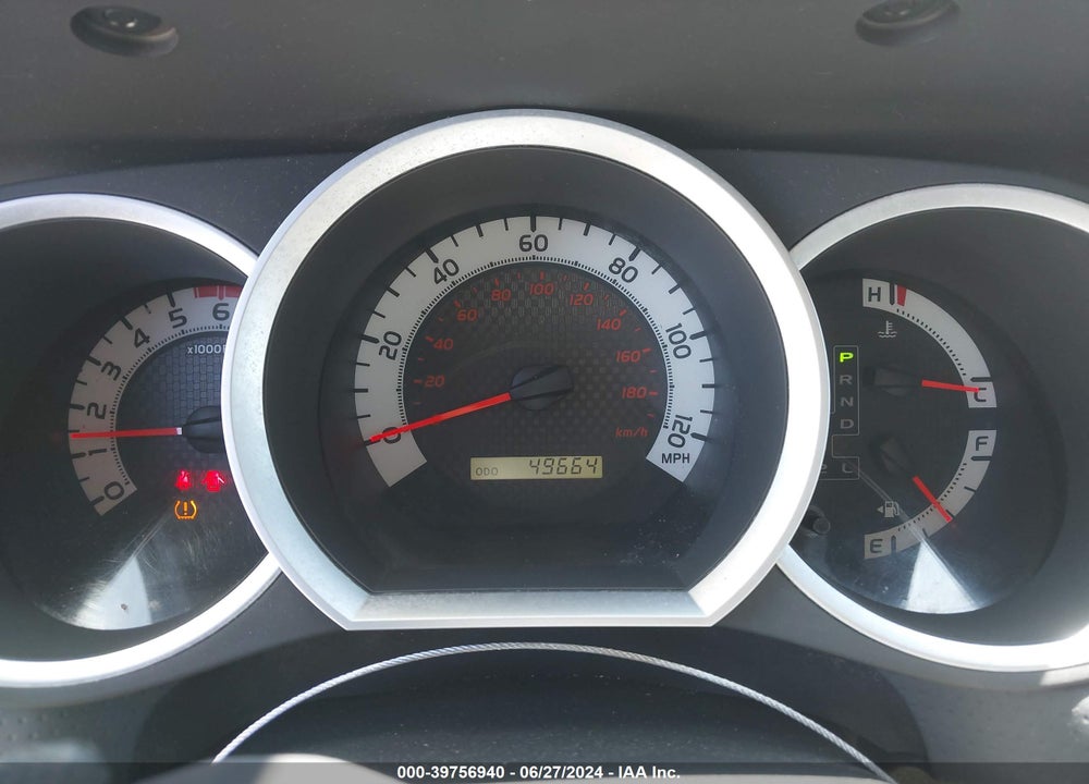 2012 TOYOTA TACOMA PRERUNNER V6 VIN: 5TFJU4GN0CX017183