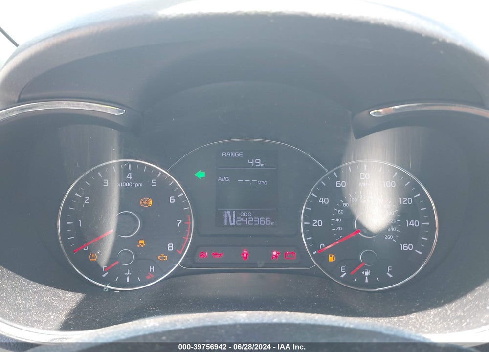 2014 KIA FORTE LX VIN: KNAFX4A63E5147422