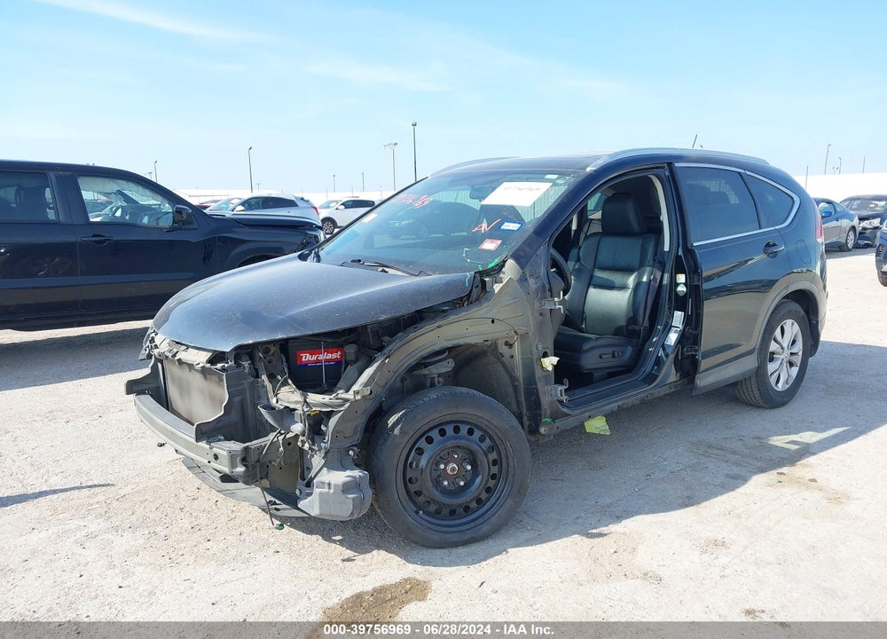 2013 HONDA CR-V EX-L VIN: 5J6RM3H70DL009570