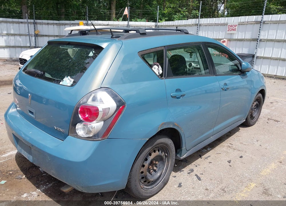 2009 PONTIAC VIBE VIN: 5Y2SL67889Z448204