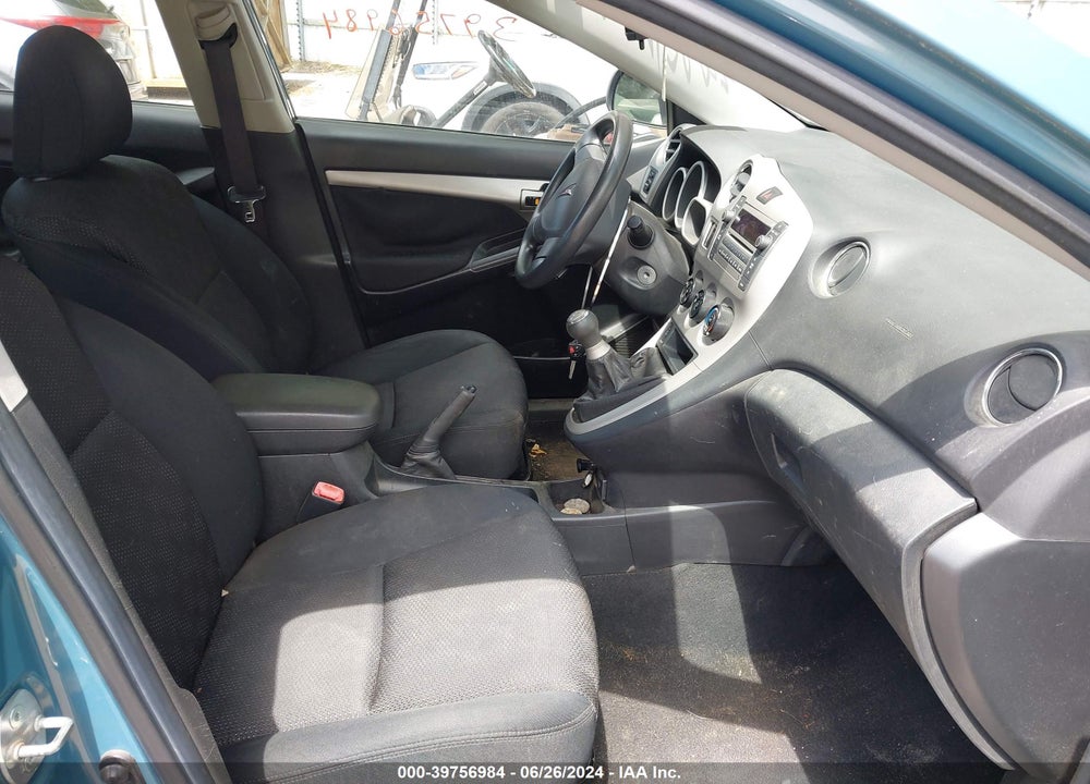 2009 PONTIAC VIBE VIN: 5Y2SL67889Z448204