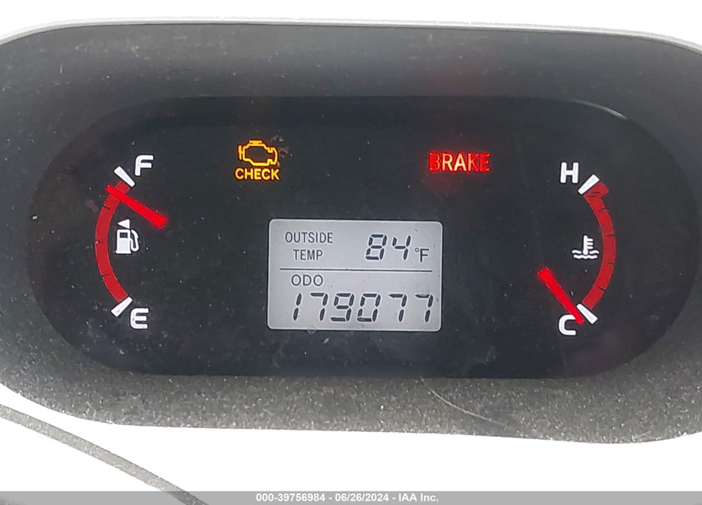 2009 PONTIAC VIBE VIN: 5Y2SL67889Z448204