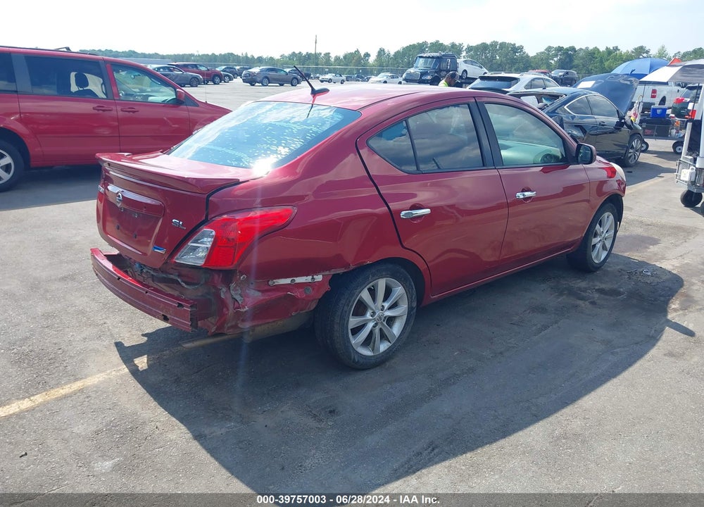 2014 NISSAN VERSA 1.6 SL VIN: 3N1CN7AP9EL853495