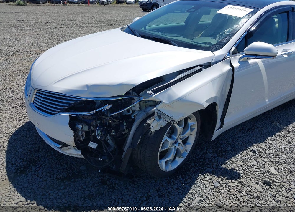 2016 LINCOLN MKZ HYBRID VIN: 3LN6L2LU2GR606661
