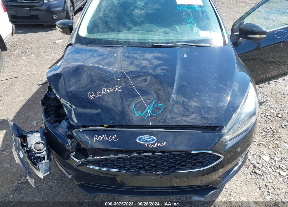 2017 FORD FOCUS SEL VIN: 1FADP3H27HL266569